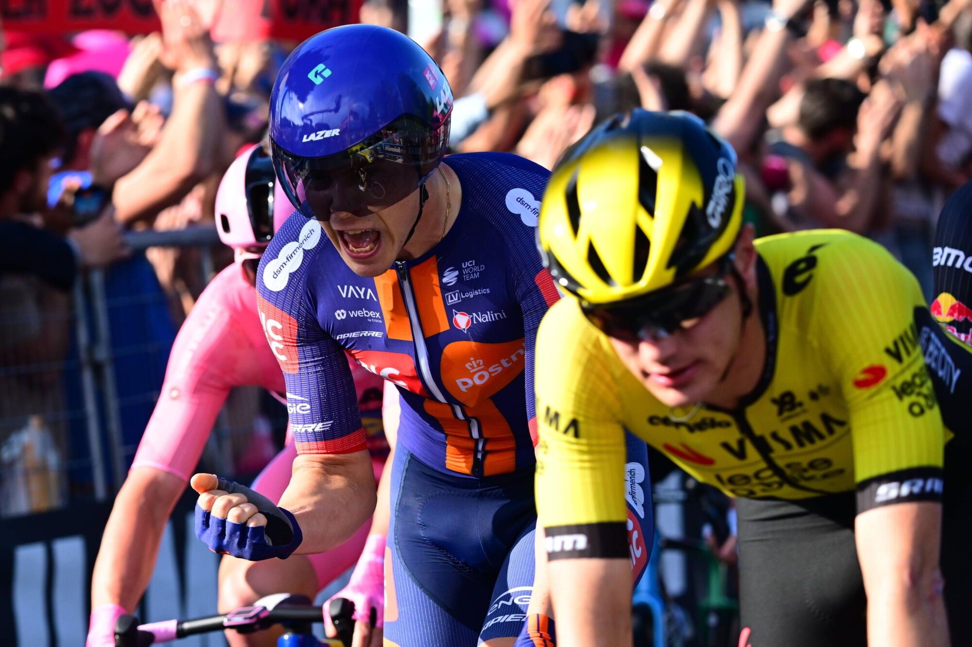 La etapa 3 del Giro de Italia, en imágenes.