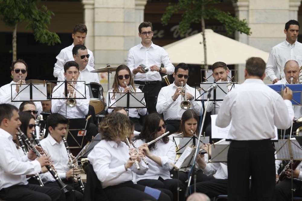 Concert de banda al Mercadal