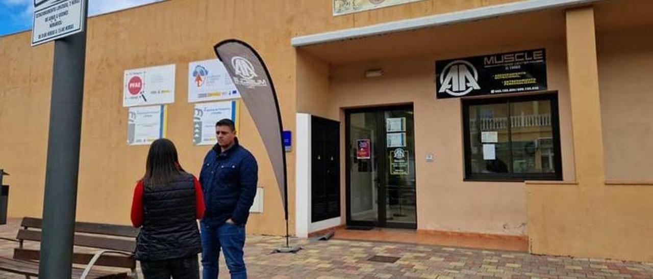 Las obras se ejecutan en el actual centro de formación municipal