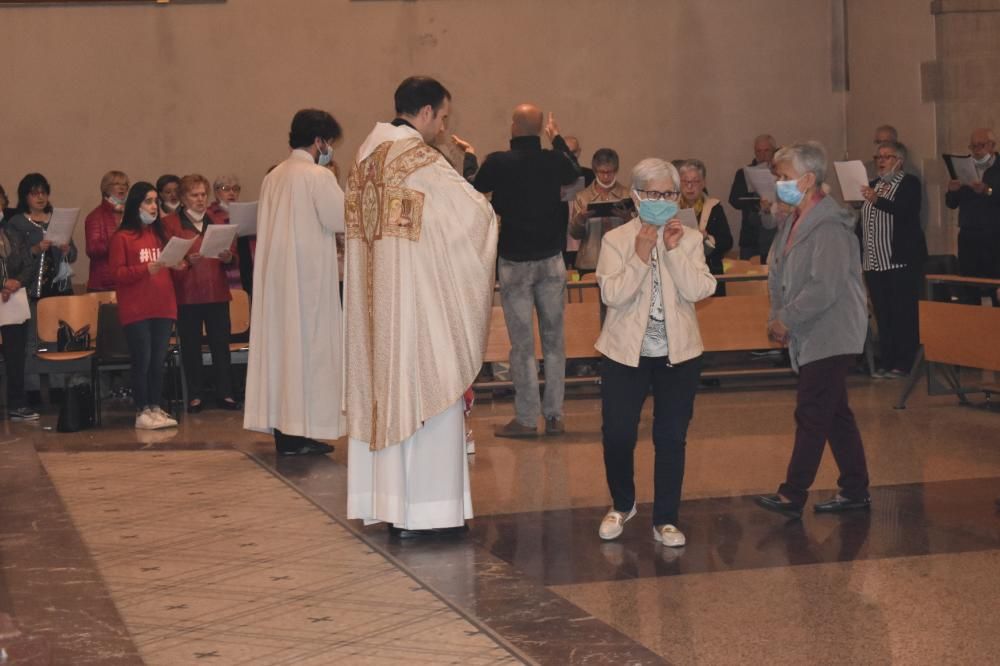 El Bisbe Xavier Novell oficia la Missa Major de Co