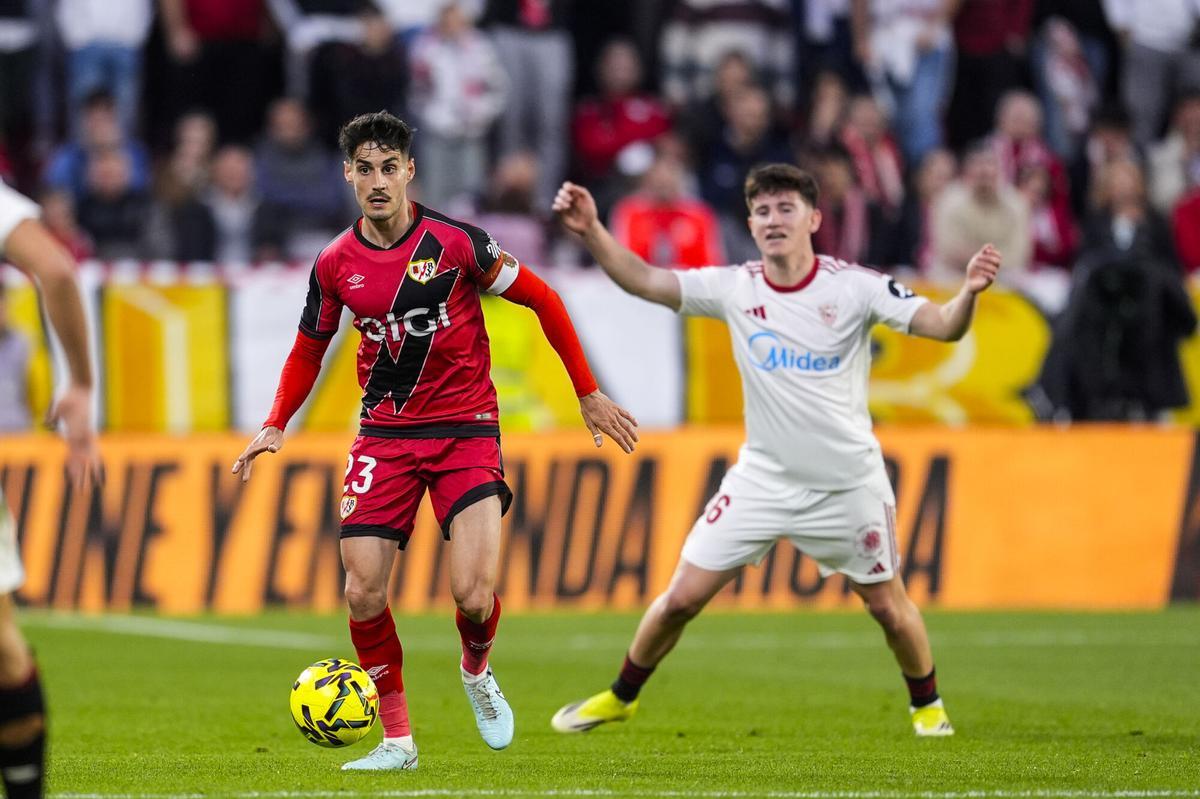Una imagen del Sevilla FC - Rayo Vallecano.