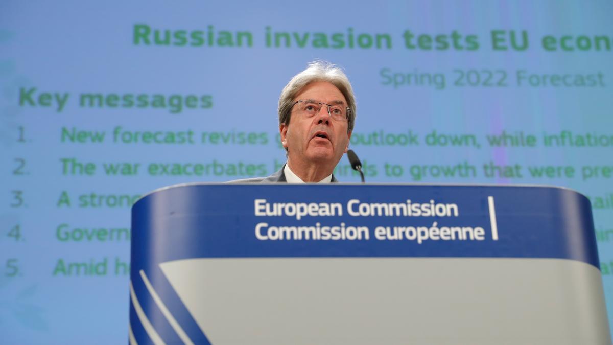 El comisario de Economía de la UE, Paolo Gentiloni.