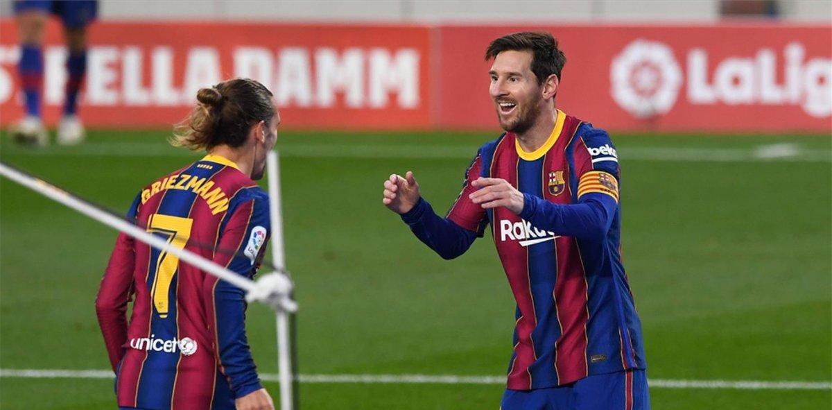 Griezzman y Messi, de vuelta al once titular
