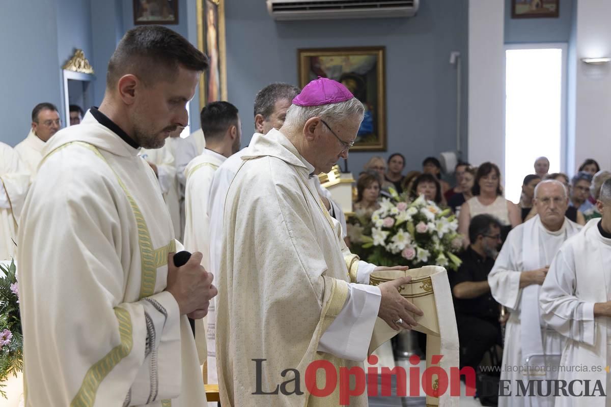 Así se ha vivido la ordenación sacerdotal de Miguel Tovar Fernández en la pedanía molinense de Torrealta