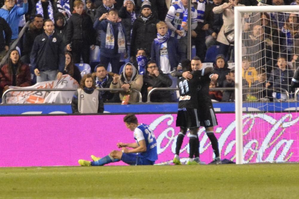 El Dépor cae ante el Celta en Riazor