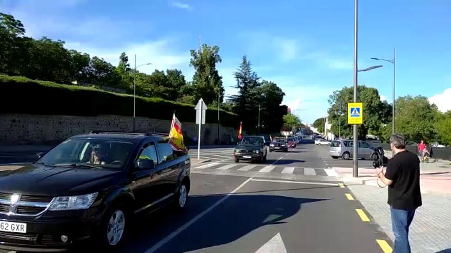 Caravana contra el Gobierno en Plasencia