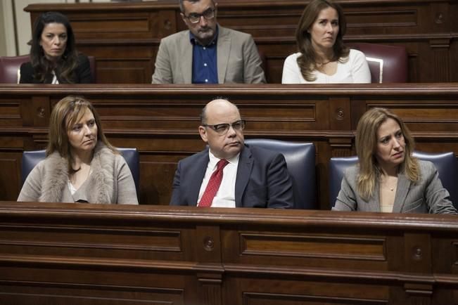 19/01/2017.CANARIAS.Pleno del Parlamento de Canarias..Fotos: Carsten W. Lauritsen