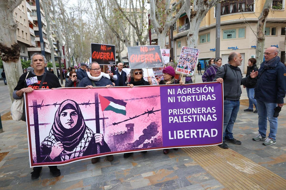 Las imágenes de la manifestación del 8M en Murcia Las imágenes de la manifestación del 8M en Murcia