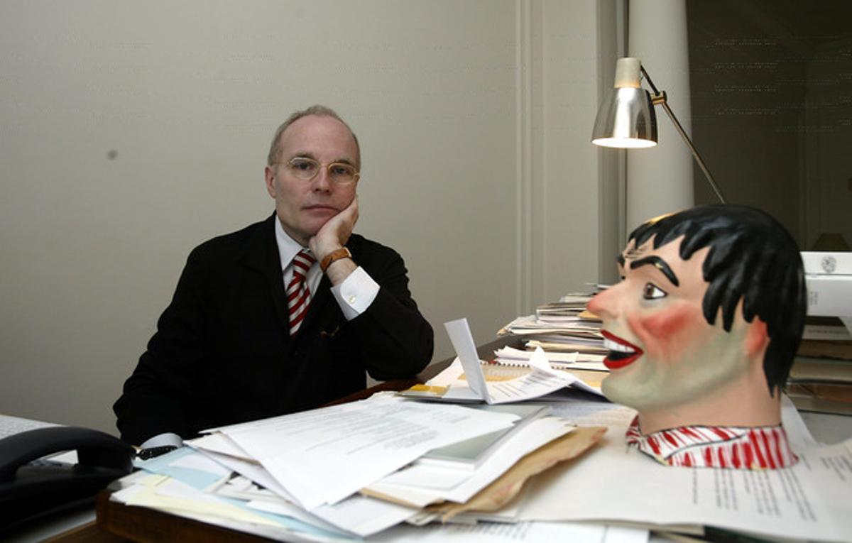 L’editor Jaume Vallcorba en una foto d’arxiu de l’any 2004.