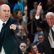 Joan Peñarroya y Zeljko Obradovic, dos entrenadores temperamentales
