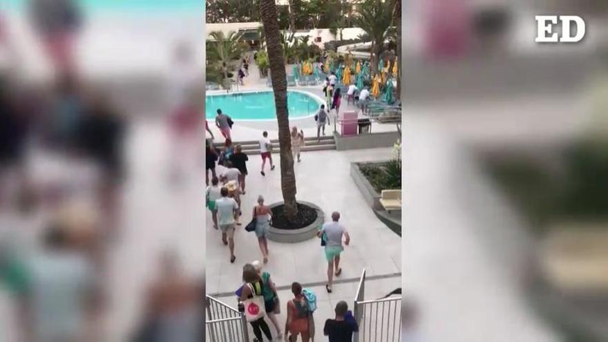 La viral 'batalla por las hamacas' en un hotel de Tenerife