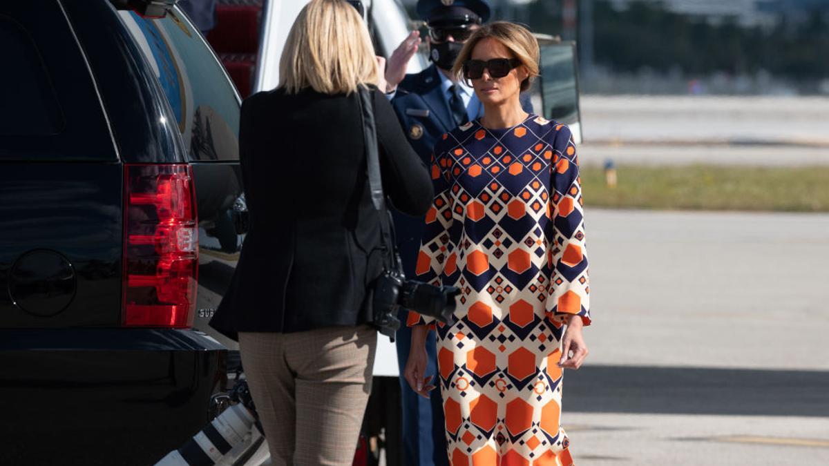 Zara tiene el vestido kaftán que Melania Trump no dudaría en comprar