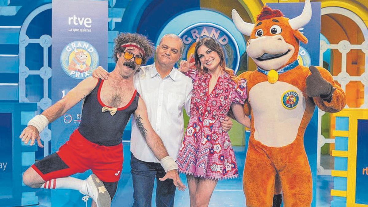 Wilbur en su última aventura televisiva en el Grand Prix.