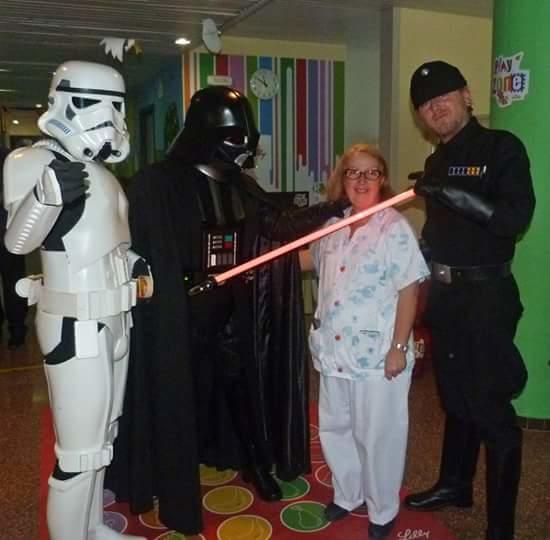 La Legión 501 de Star Wars ha visitado el Hospital de Sant Joan de Alicante