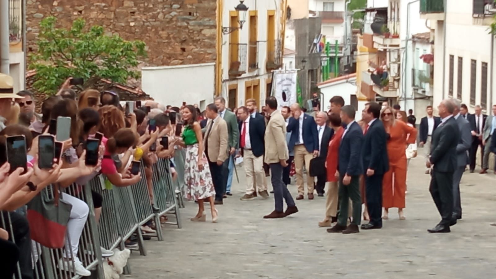 Los reyes visitan Las Hurdes 100 años después del viaje de Alfonso XIII