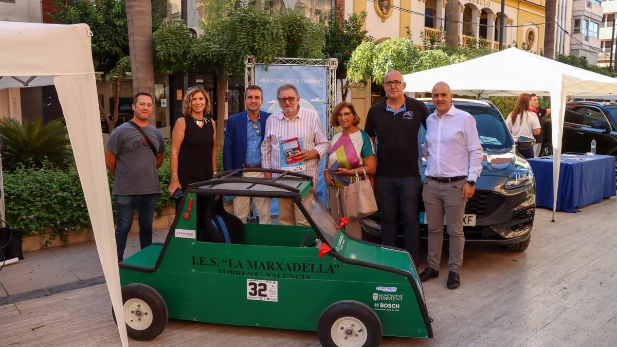 Inauguración de la feria, en la Avinguda al Vedat