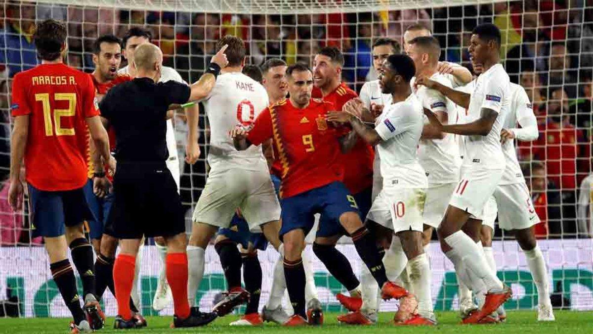 España cayó ante Inglaterra