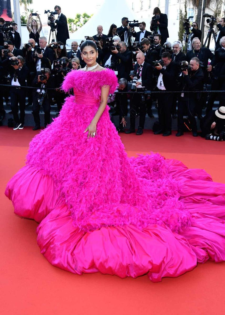 Farhana Bodi en el Festival de Cine de Cannes 2022