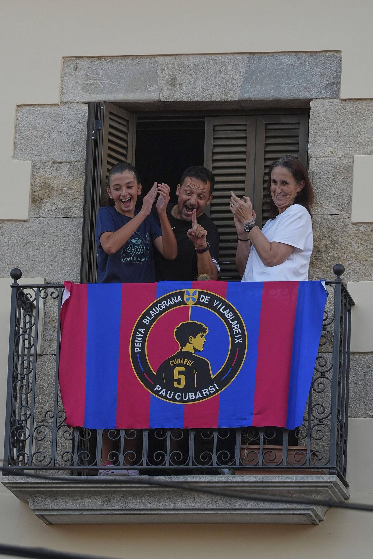 vILABLAREIX Plaça del Perelló Recepció institucional de l'Ajuntament de Vilablareix a Pau Cubarsí