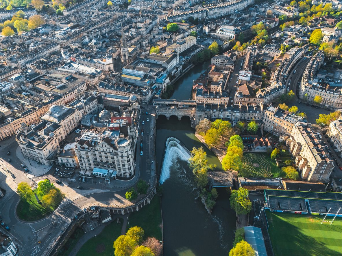 La ciudad que es una de las grandes joyas de la arquitectura británica.