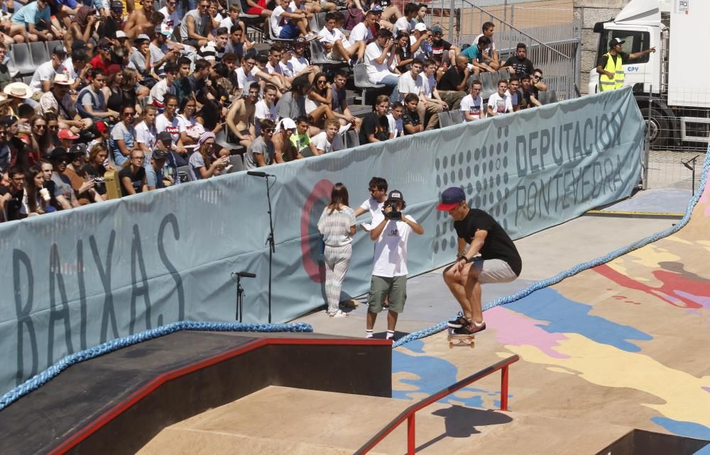 Los ''skaters'' dieron lo mejor de sí mismos en las semifinales de O Marisquiño.