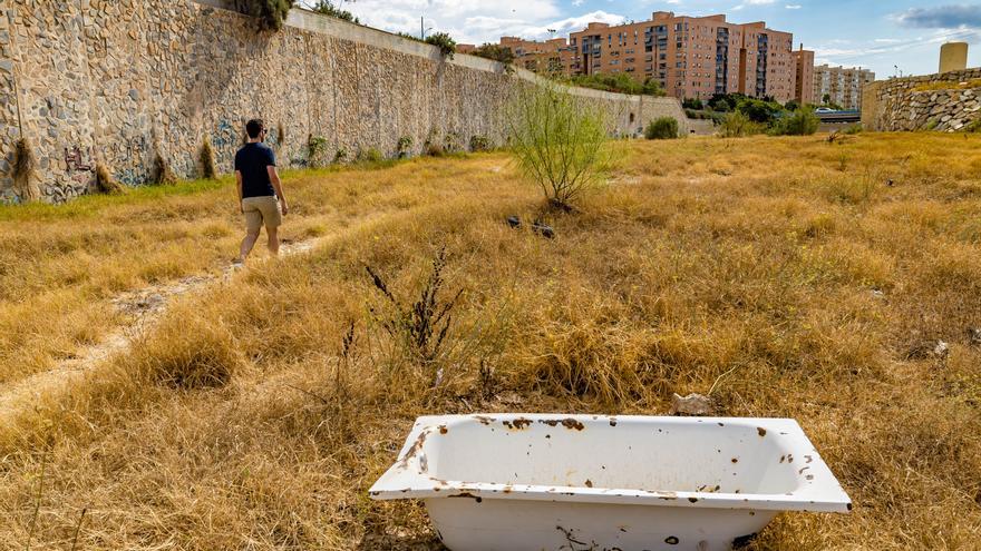 Estado de los barrancos de la ciudad de Alicante de cara a las próximas lluvias