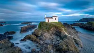La peculiar ermita de Galicia a la que solo se puede llegar cuando la marea está baja