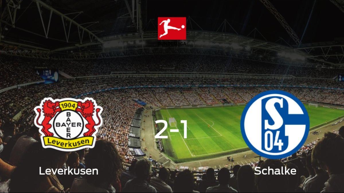 El Bayern Leverkusen suma tres puntos a su casillero tras ganar al Schalke 04 (2-1)