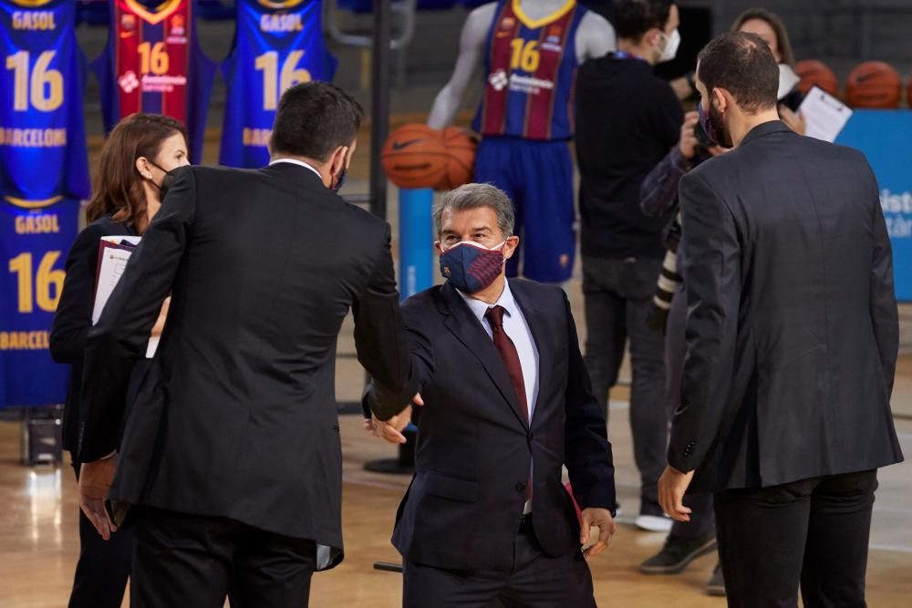 El Barça presenta Pau Gasol