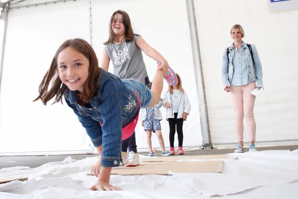 Juegos infantiles en las fiestas de la Luz