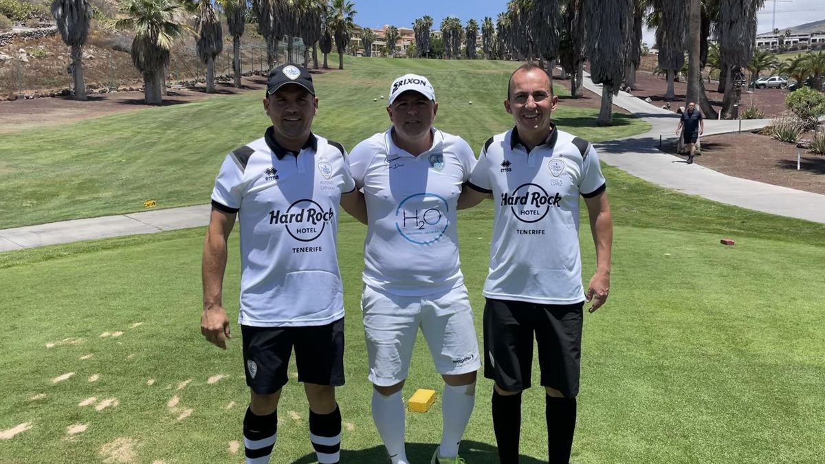 Antonio Carvajal, Zeben Díaz y José Antonio López.