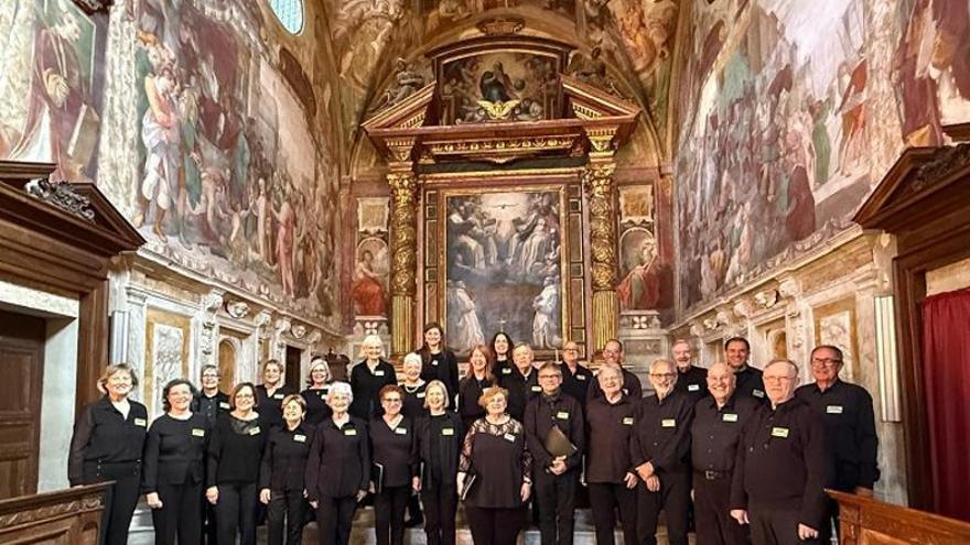 La Coral Eswèrtia del Centre Excursionista del Bages participa en un festival a la Toscana italiana