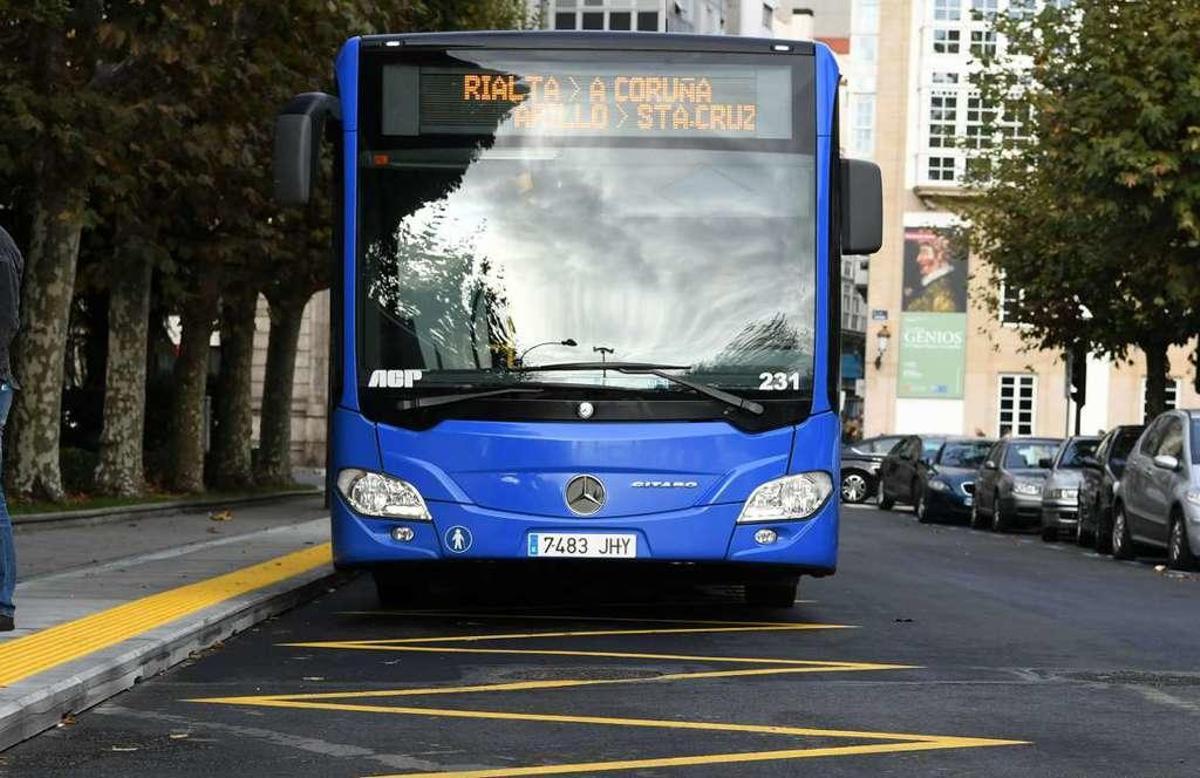 Los buses metropolitanos comenzaron a llegar al cento de la ciudad el pasado mes de noviembre.