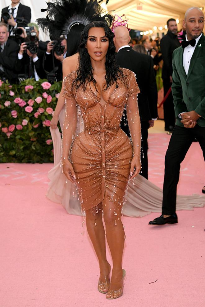 Kim Kardashian en la gala MET 2019