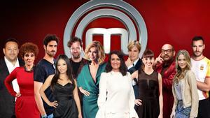 Los 12 participantes de ’Masterchef celebrity 2’. 