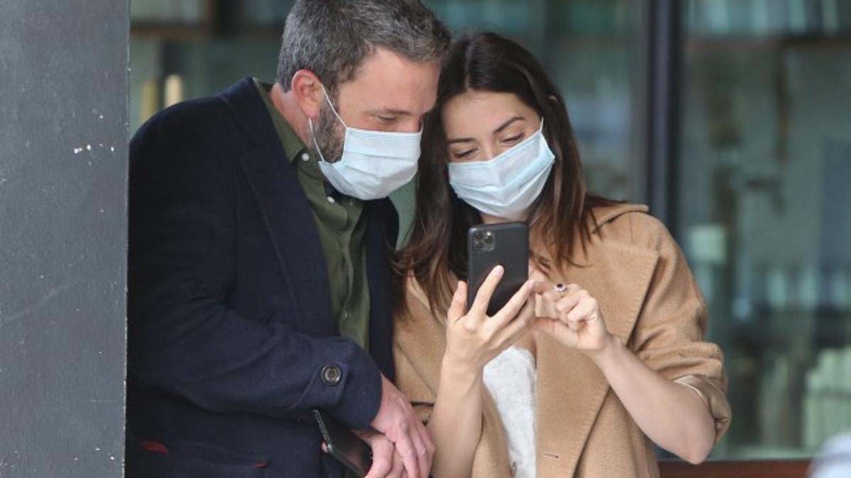 Ana de Armas y Ben Affleck en Los Angeles