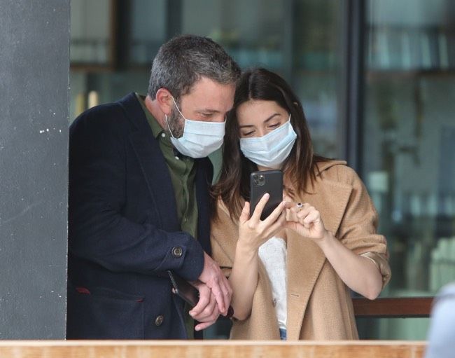 Ana de Armas y Ben Affleck en Los Angeles