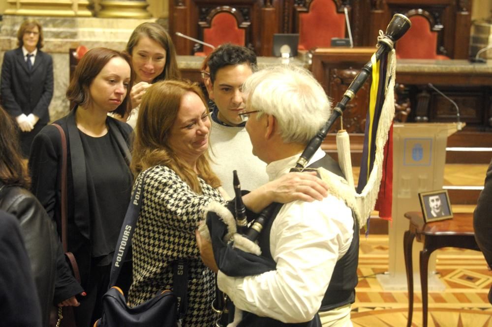 Homenaje a María Teresa Alvajar de la CRMH en A Co