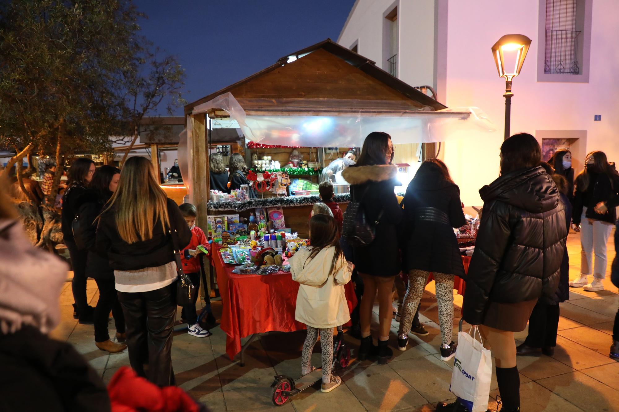 Encendido de las luces de Navidad en Formentera.