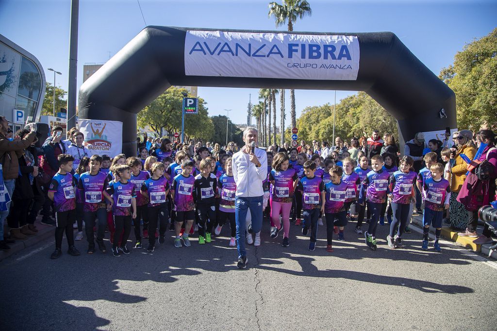 Carreras de niños del TotalEnergies Murcia