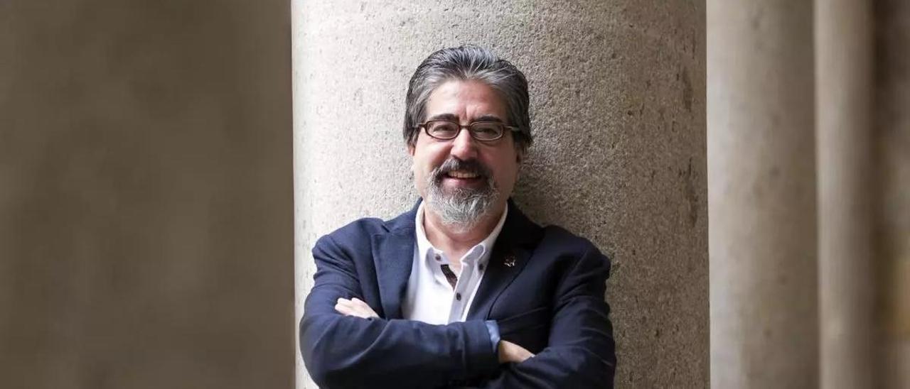El escritor Luis García Jambrina.