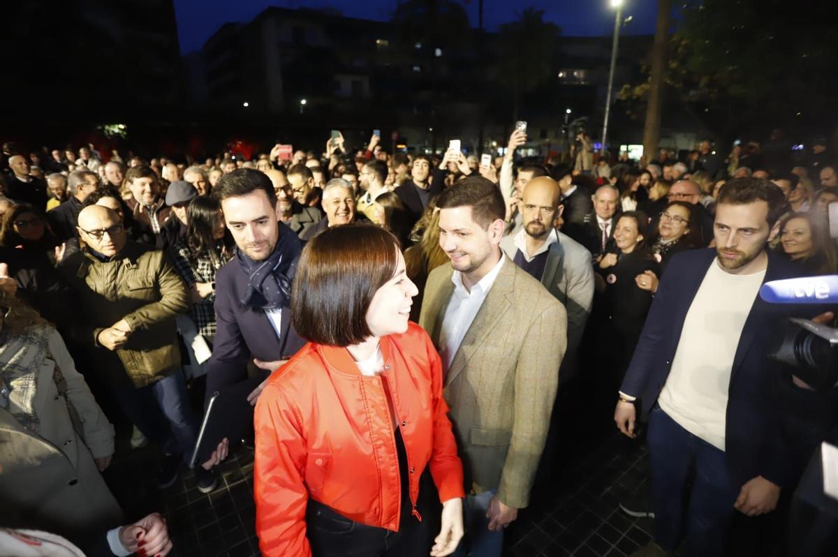 Diana Morant presenta su candidatura en Gandia