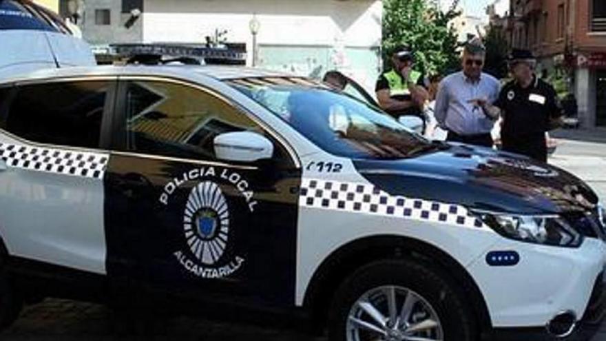 Vehículos de la Policía Local de Alcantarilla.