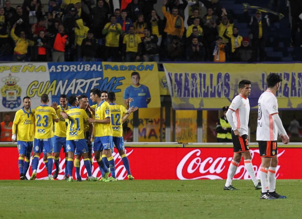 Las Palmas - Valencia: las mejores imágenes del partido