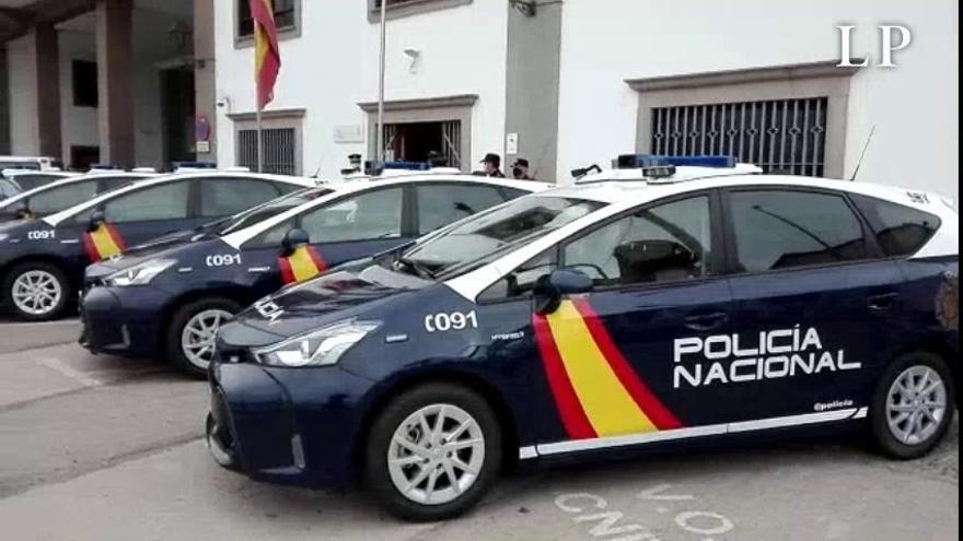 Presentación de coches de la Policía Nacional