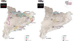 Recorrido masculino y femenino de La Volta 2024