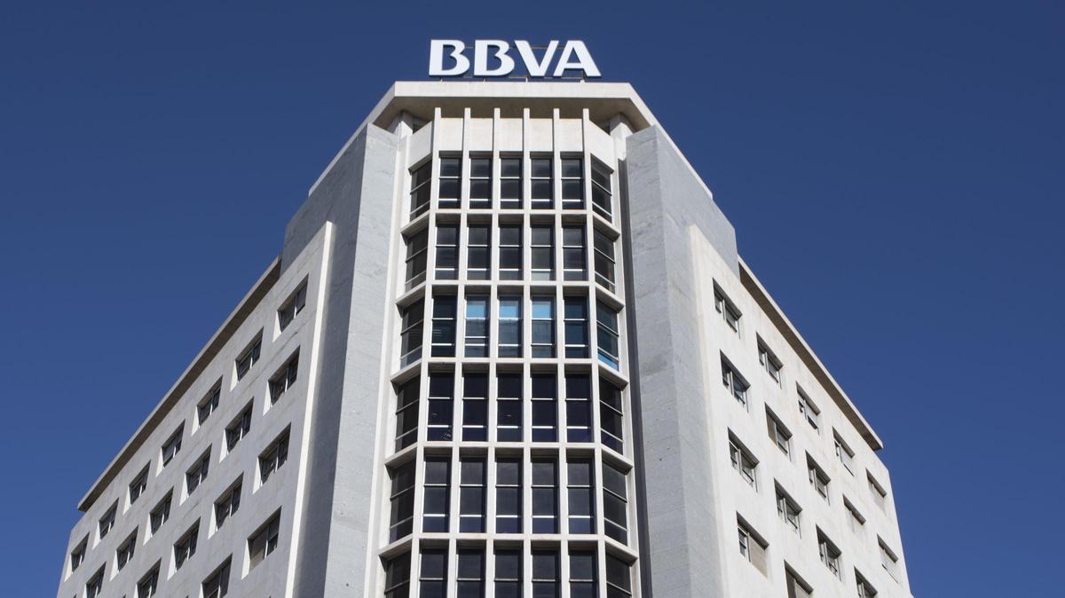 Sede del BBVA en València, en imagen de archivo.