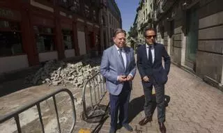 Las dos importantes calles de Oviedo a las que Canteli quiere llevar las peatonalizaciones ya en este mandato