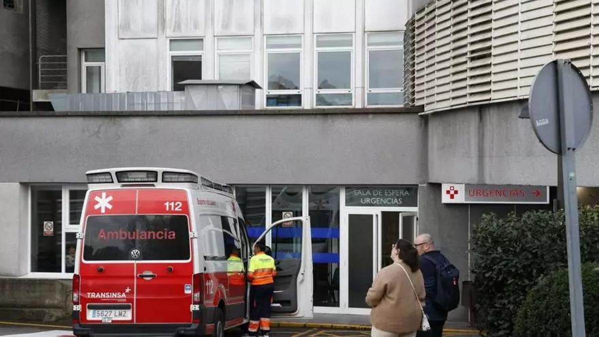 La zona de Urgencias del Hospital de Cabueñes.
