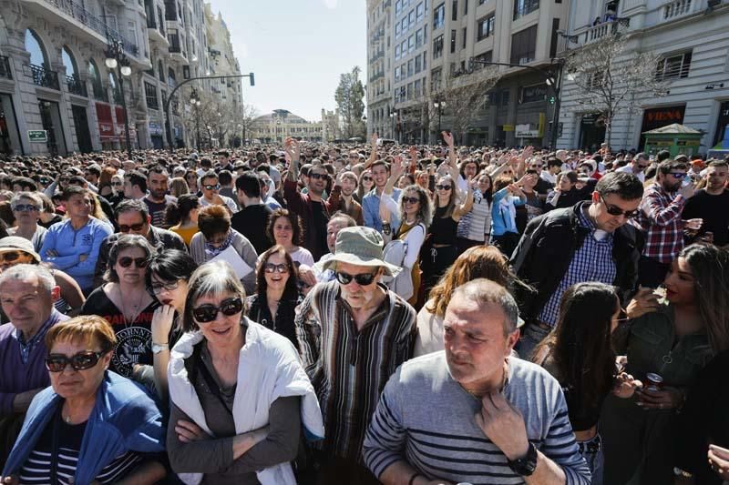 Búscate en la mascletà del 7 de marzo